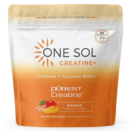 One Sol Créatine pour Femmes 60 Servings en pot vue de face