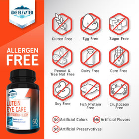 One support Complément Alimentaire Luteine 60 Capsules sur une table