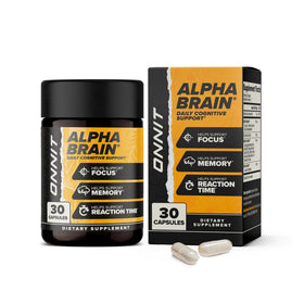 ONNIT Alpha Brain boîte de 30 comprimés vue de face