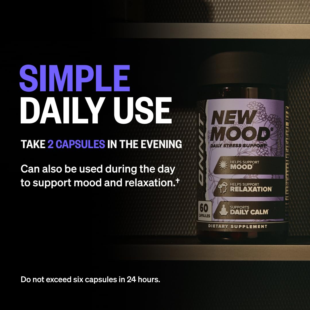 ONNIT New MOOD flacon sur une table en bois