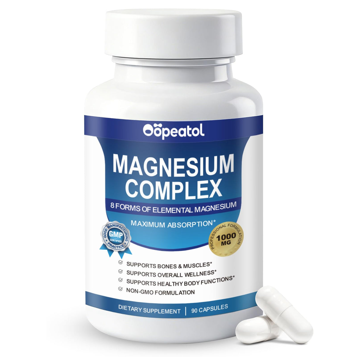 Oopeatol Complex Magnésium 1000mg boîte avant