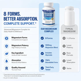 Oopeatol Complex Magnésium 1000mg étiquette des ingrédients