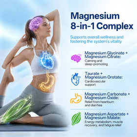 Oopeatol Complex Magnésium 1000mg sur fond blanc