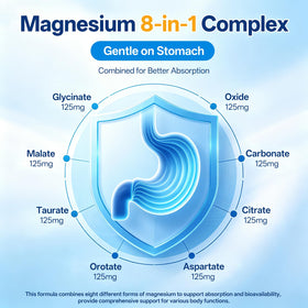 Oopeatol Complex Magnésium 1000mg vue de côté