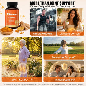 Oopeatol Curcuma 2250mg avec ingrédients naturels