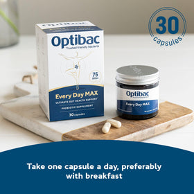 Optibac Probiotics Every Day MAX capsules ouvertes