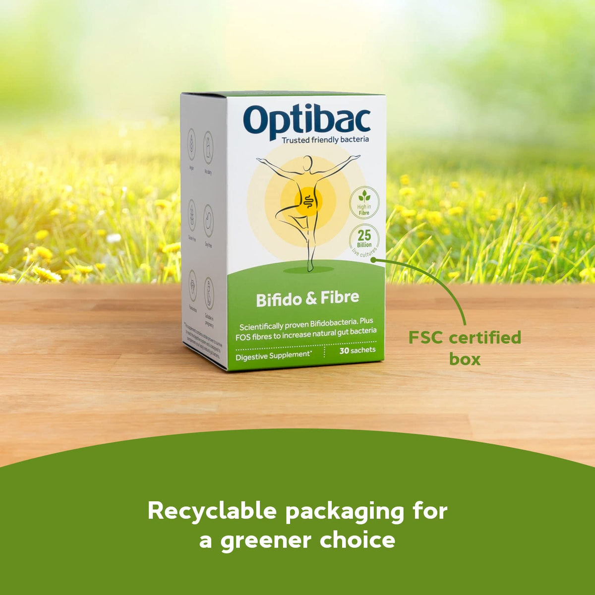 Optibac Probiotics Poudre dans son emballage