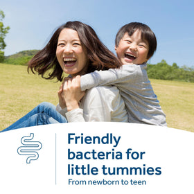 Optibac Probiotics pour enfants, mélange dans une cuillère