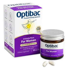 Optibac Probiotics Probiotiques pour Femmes 30 Capsules vue avant