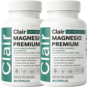 Optifusion Clair Magnesio Premium 90 capsules front view