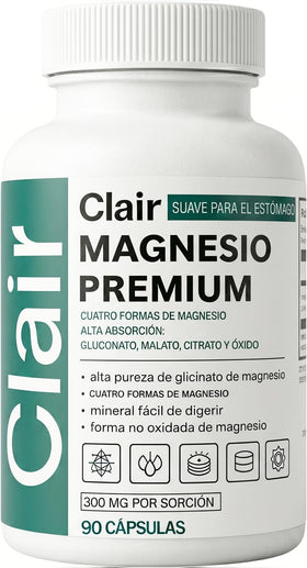 Optifusion Clair Magnésio Premium 90 capsules, vue de face