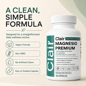 Optifusion Clair Magnésio Premium, capsules prêtes à l'emploi