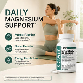 Optifusion Clair Magnesio Premium packaging details