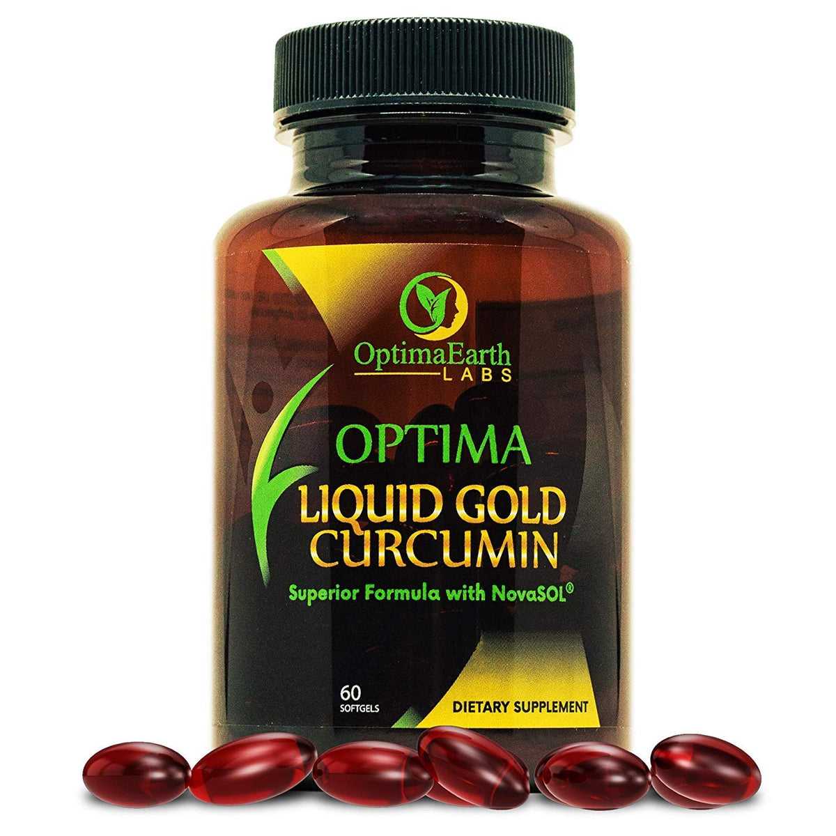 OptimaEarth Labs Curcumin NovaSOL 60 gélules vue avant