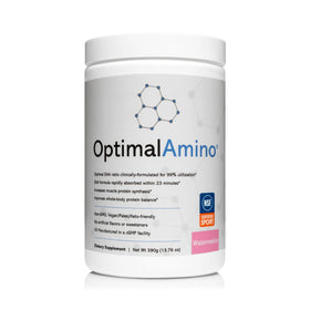 OptimalAmino Poudre d'Amino Acides Essentiels Pastèque vue de face