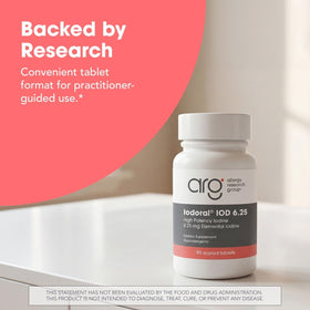 Optimox Iodoral 6,25 mg étiquette avec ingrédients