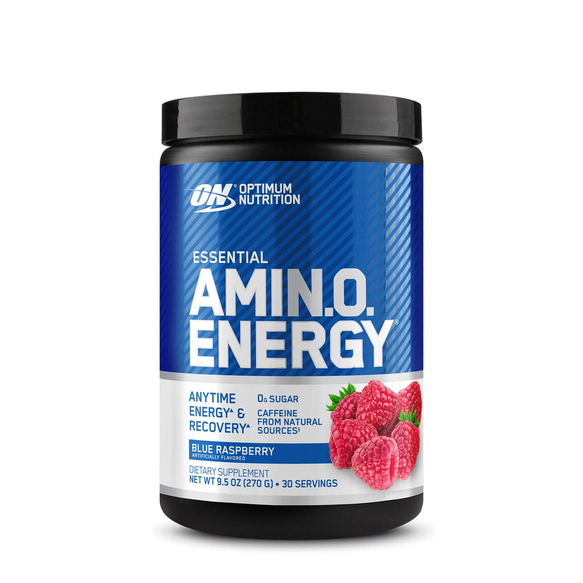 Optimum Nutrition Amino Energy boisson bleue framboise vue avant