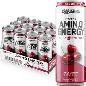 Optimum Nutrition Amino Energy Cerise Juteuse boisson vue avant