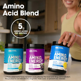 Optimum Nutrition Amino Energy Orange Cooler with shaker bottle