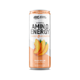 Optimum Nutrition Amino Energy Pêche Bellini - étiquetage