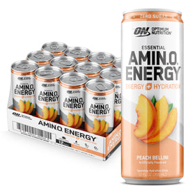 Optimum Nutrition Amino Energy Pêche Bellini - vue avant