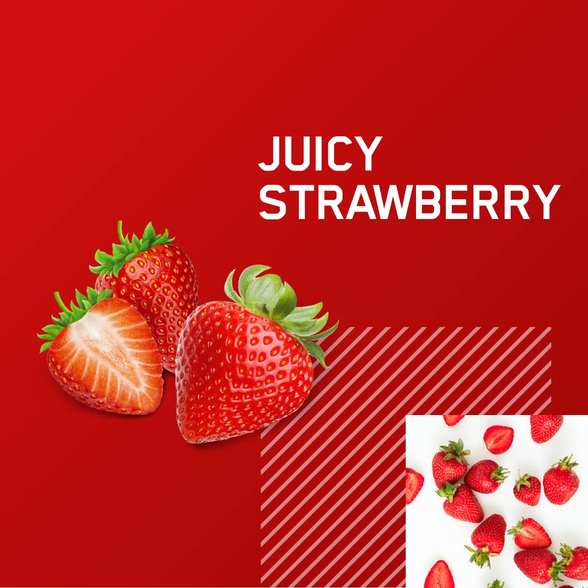 Optimum Nutrition Amino Energy Poudre Fraise Juteuse 363g vue arrière