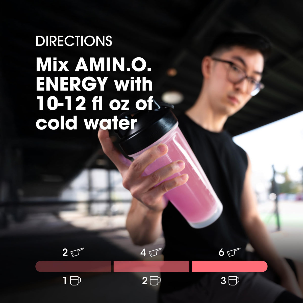 Optimum Nutrition Amino Energy Poudre, utilisation avant l'entraînement