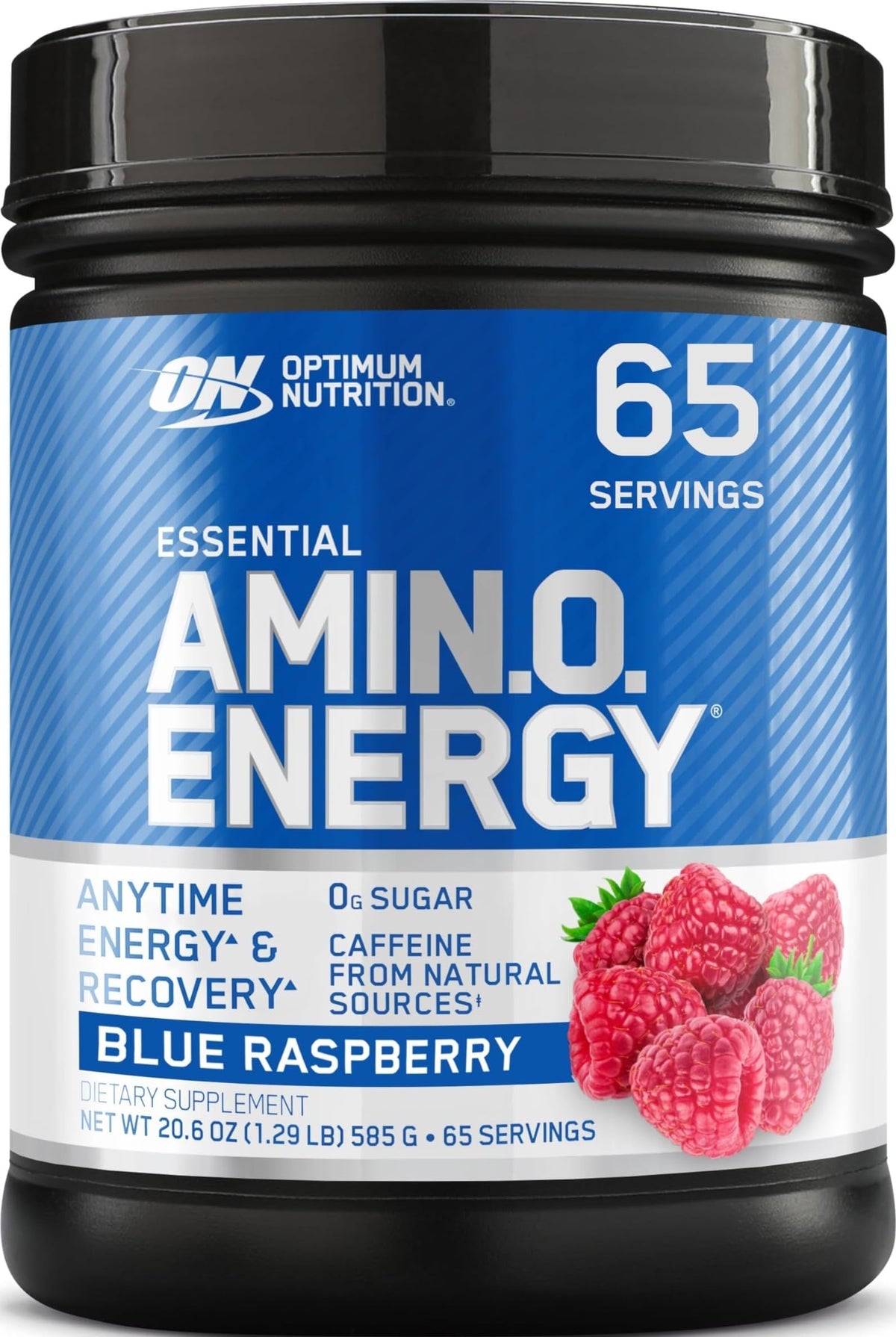 Optimum Nutrition Amino Energy Pré-Workout 65 Servings emballage avant