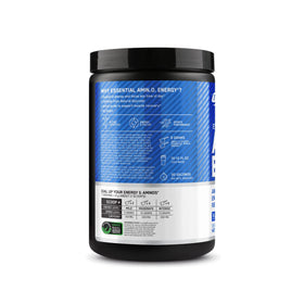 Optimum Nutrition Amino Energy Pré-Workout Citron Myrtille avec ingrédients
