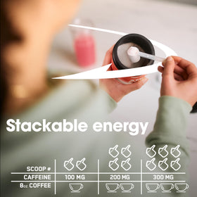 Optimum Nutrition Amino Energy Pré-Workout en service dans un shaker