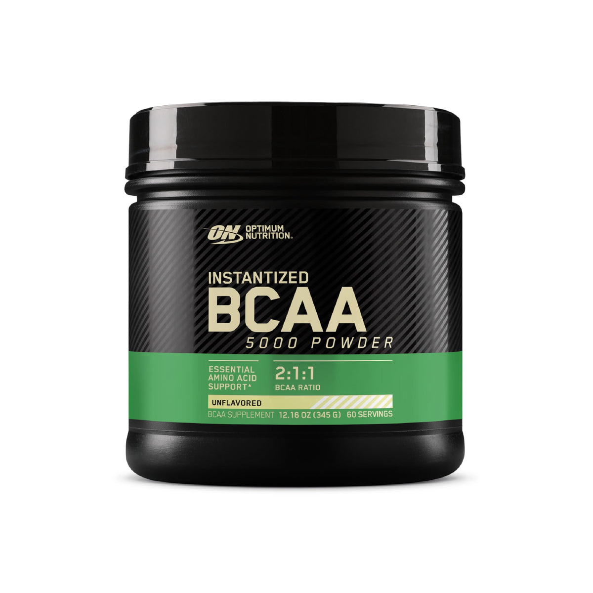 Optimum Nutrition BCAA 5000 Poudre 431g vue de face