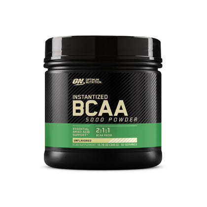 Optimum Nutrition BCAA 5000 Poudre 431g vue de face