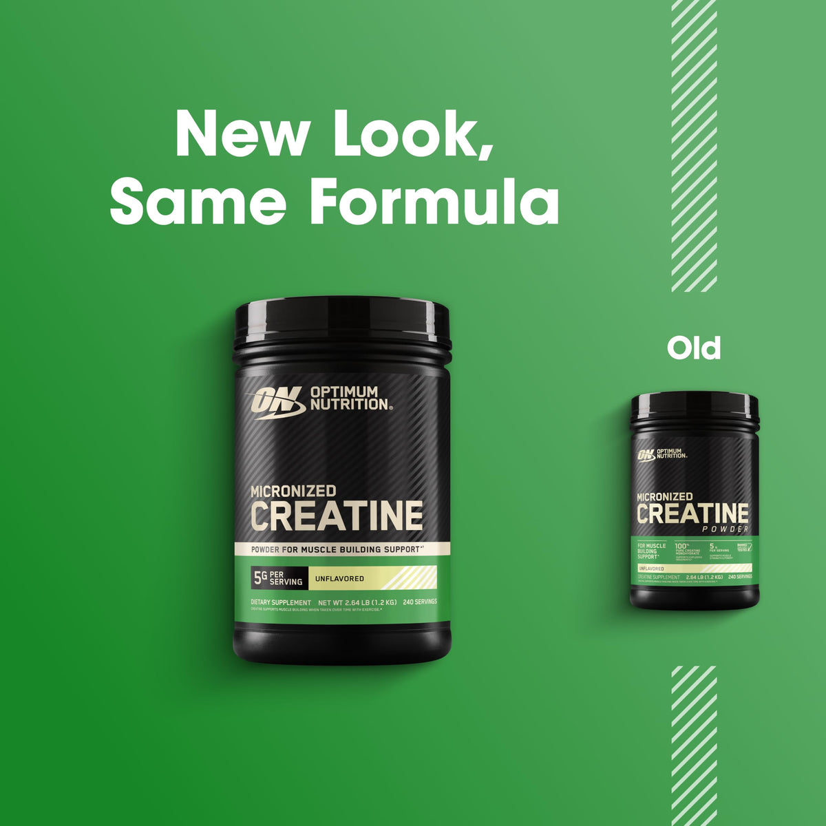 Optimum Nutrition Créatine Micronisée Poudre 5g 240 Portions en mélange
