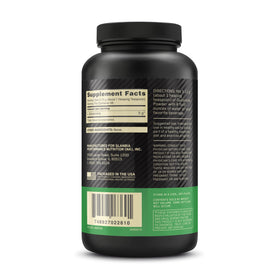 Optimum Nutrition L-Glutamine 300g emballage avec informations nutritionnelles