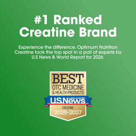 Optimum Nutrition Poudre de Créatine Monohydrate 670g emballage