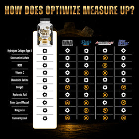 OptiWize 10 en 1 Complément Alimentaire avec vue latérale de la bouteille