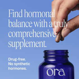 Ora Organic complément alimentaire 90 capsules sur fond blanc