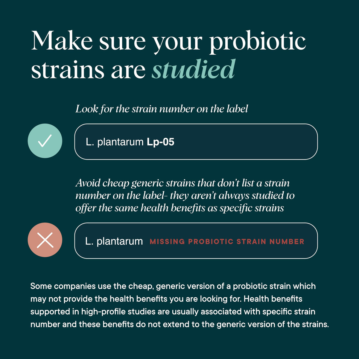 Ora Organic Probiotiques capsules à côté d'un verre d'eau
