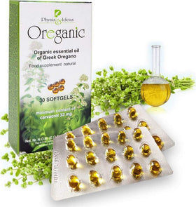 Oreganic gélules d'huile d'origan bio 30 capsules en emballage