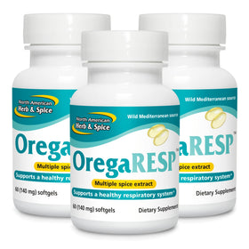 OregaResp P73 60 gélules molles de NORTH AMERICAN HERB & SPICE vue de face