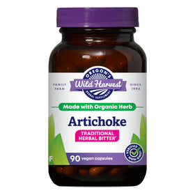 Oregon's Wild Harvest Artichaut Bio 90 capsules vue de face