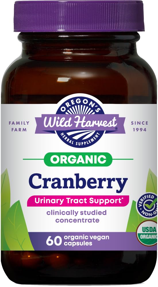 Oregon's Wild Harvest Complément Alimentaire Cranberry 168g vue de face