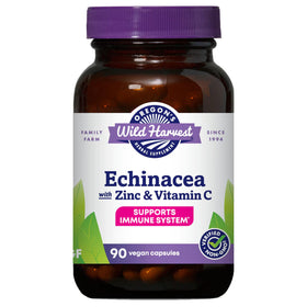 Oregon's Wild Harvest Echinacea Capsules 90 comprimés, vue avant