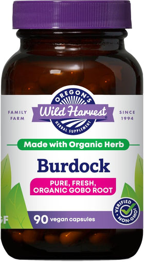 Oregon's Wild Harvest Réglisse Bio 90 gélules végétales vue de face