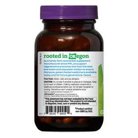 Oregon's Wild Harvest Stress Guard capsules ouvertes sur une table