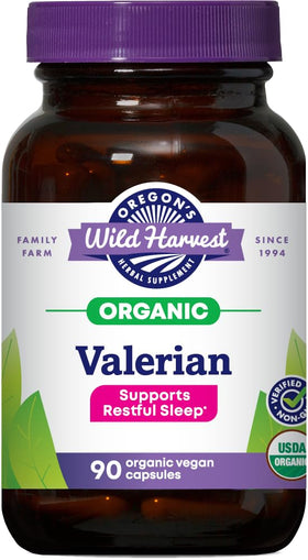 Oregon's Wild Harvest Valériane Bio 900 mg emballage avant