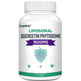 Orgabay Quercétine 1600 mg et Bromélaïne 200 mg étiquette