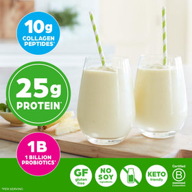 Orgain Poudre de Protéine Vanille 830g en préparation de cookies