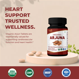 ORGANIC SPREE Arjuna 120 Comprimés côté vue