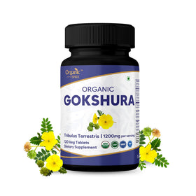 ORGANIC SPREE Gokshura 120 comprimés vue avant avec emballage
